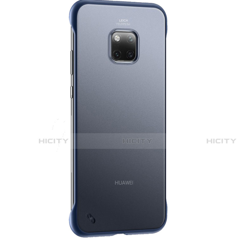 Handyhülle Hülle Ultra Dünn Schutzhülle Tasche Durchsichtig Transparent Matt H01 für Huawei Mate 20 Pro Blau