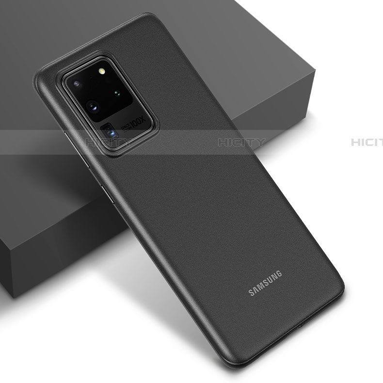Handyhülle Hülle Ultra Dünn Schutzhülle Tasche Durchsichtig Transparent Matt H01 für Samsung Galaxy S20 Ultra groß