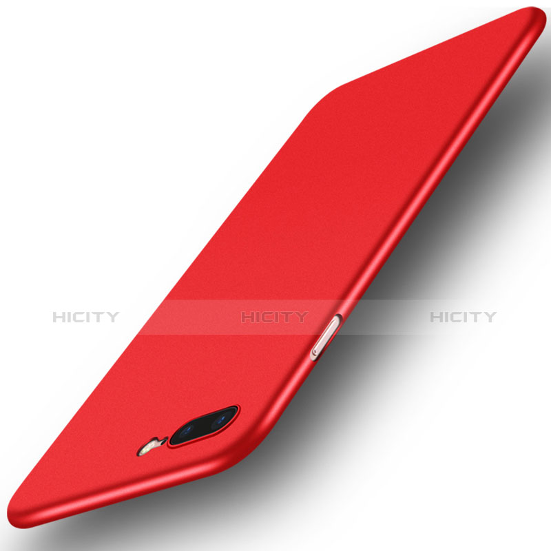 Handyhülle Hülle Ultra Dünn Schutzhülle Tasche Durchsichtig Transparent Matt U01 für Apple iPhone 8 Plus Rot Plus