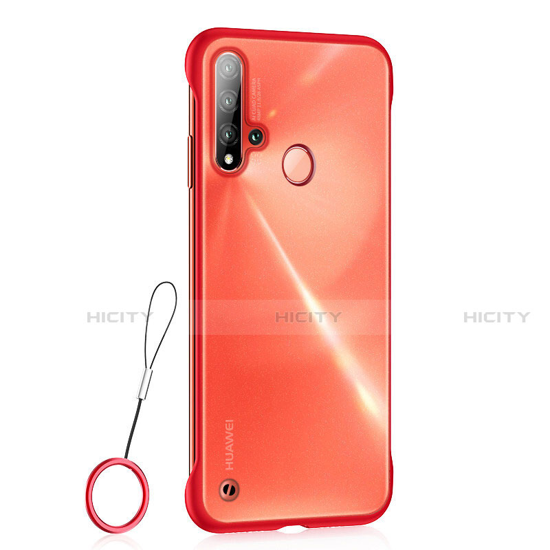 Handyhülle Hülle Ultra Dünn Schutzhülle Tasche Durchsichtig Transparent Matt U01 für Huawei P20 Lite (2019) groß