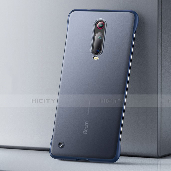 Handyhülle Hülle Ultra Dünn Schutzhülle Tasche Durchsichtig Transparent Matt U01 für Xiaomi Mi 9T Blau Plus