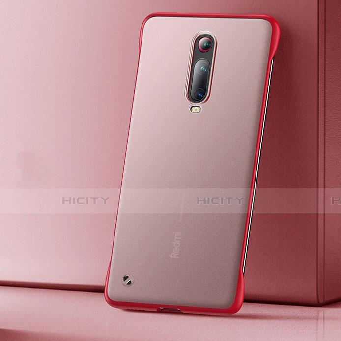 Handyhülle Hülle Ultra Dünn Schutzhülle Tasche Durchsichtig Transparent Matt U01 für Xiaomi Redmi K20 Rot