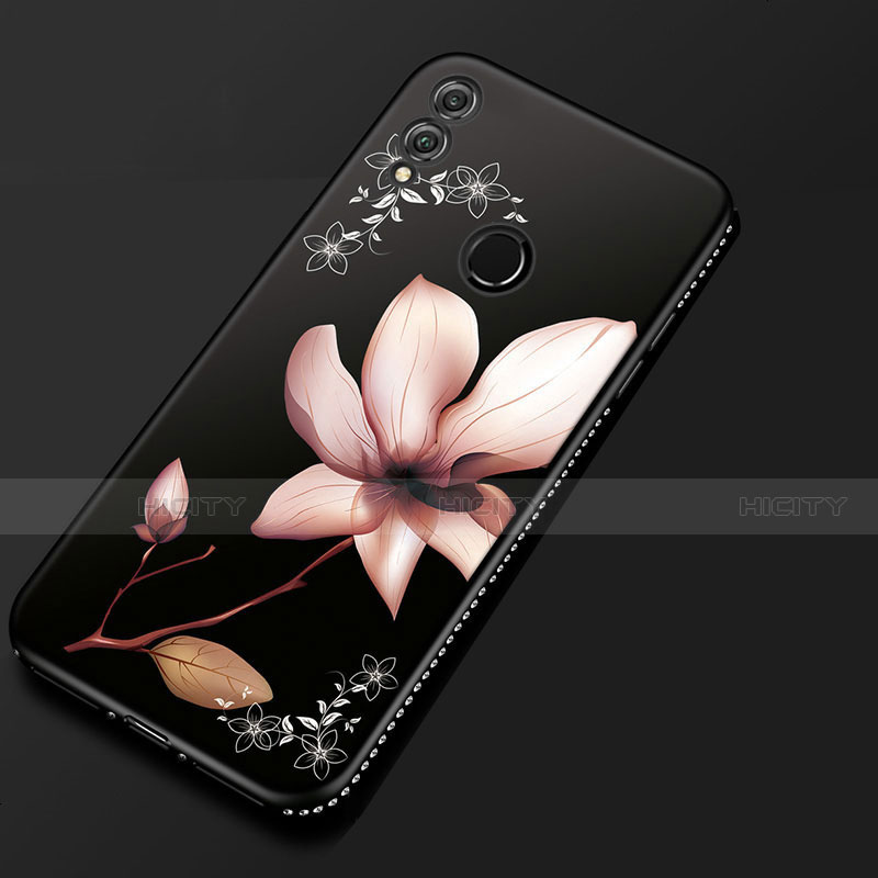 Handyhülle Silikon Hülle Gummi Schutzhülle Blumen für Huawei Honor V10 Lite groß