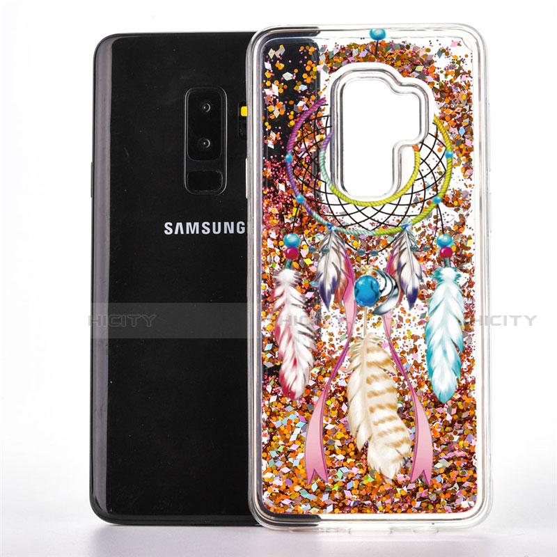 Handyhülle Silikon Hülle Gummi Schutzhülle Flexible Modisch Muster K01 für Samsung Galaxy S9 Plus