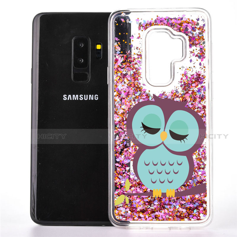 Handyhülle Silikon Hülle Gummi Schutzhülle Flexible Modisch Muster K01 für Samsung Galaxy S9 Plus
