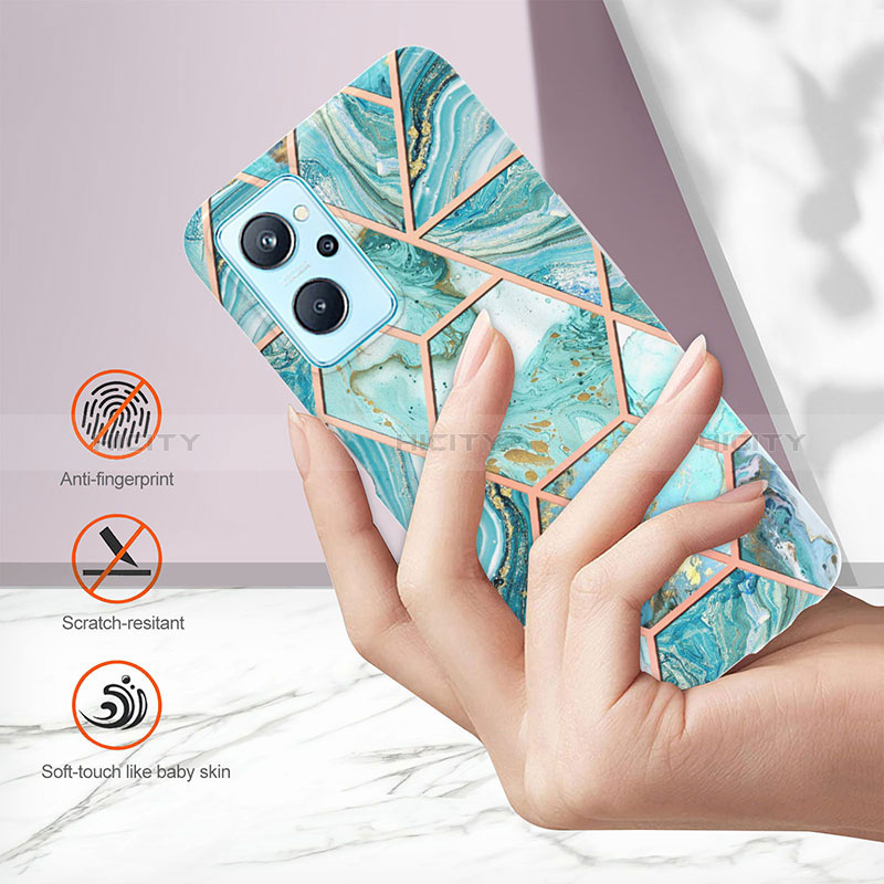 Handyhülle Silikon Hülle Gummi Schutzhülle Flexible Modisch Muster Y01B für Oppo A96 4G