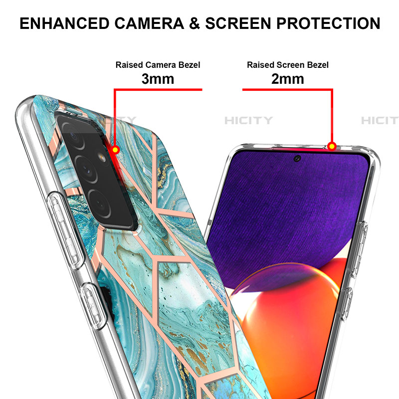 Handyhülle Silikon Hülle Gummi Schutzhülle Flexible Modisch Muster Y01B für Samsung Galaxy A05s