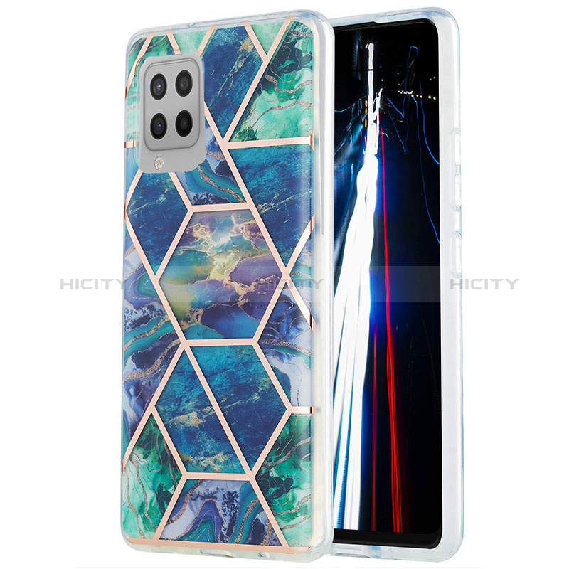 Handyhülle Silikon Hülle Gummi Schutzhülle Flexible Modisch Muster Y01B für Samsung Galaxy A42 5G