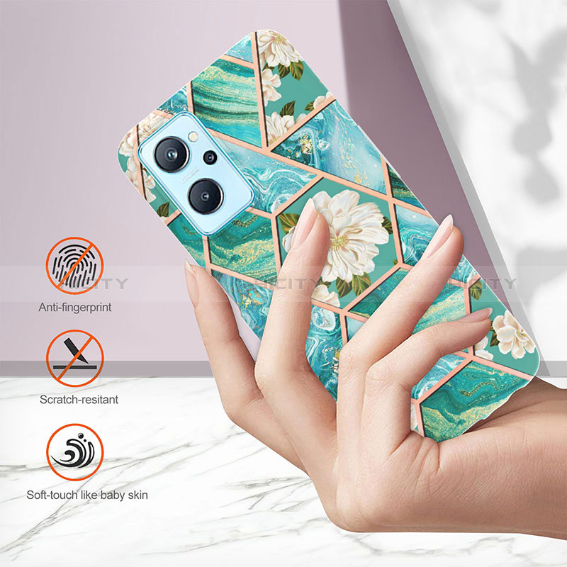 Handyhülle Silikon Hülle Gummi Schutzhülle Flexible Modisch Muster Y02B für Realme 9i 4G