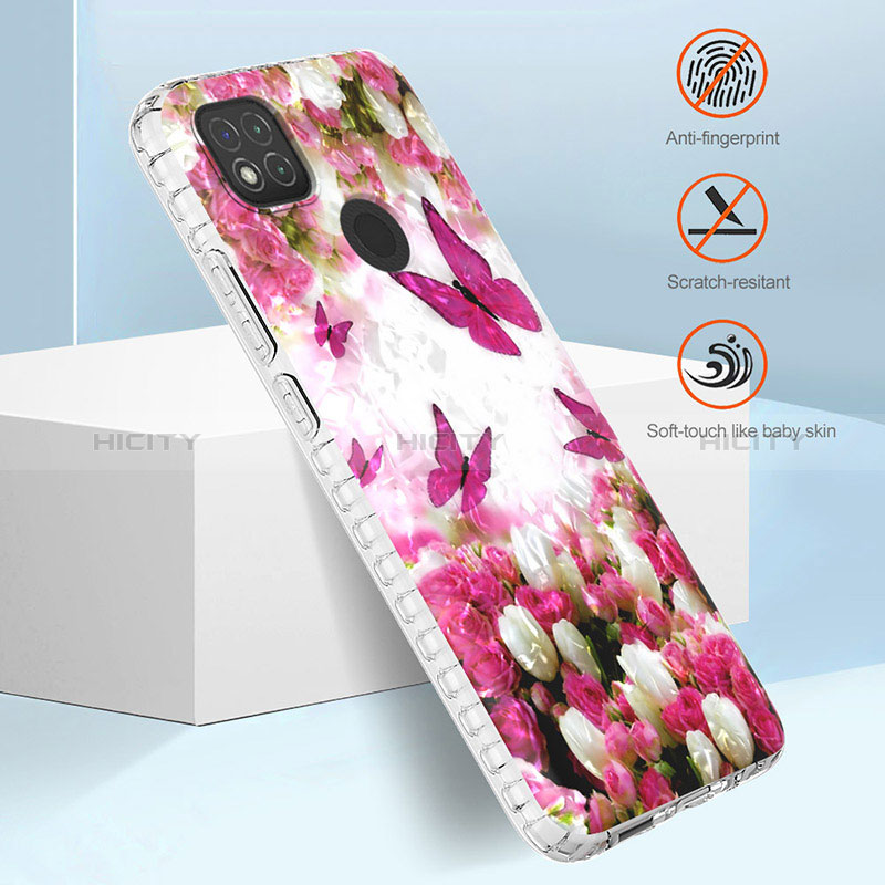 Handyhülle Silikon Hülle Gummi Schutzhülle Flexible Modisch Muster Y04B für Xiaomi Redmi 9 India