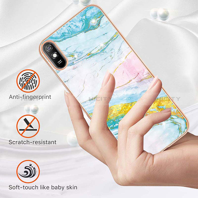 Handyhülle Silikon Hülle Gummi Schutzhülle Flexible Modisch Muster Y05B für Xiaomi Redmi 9A
