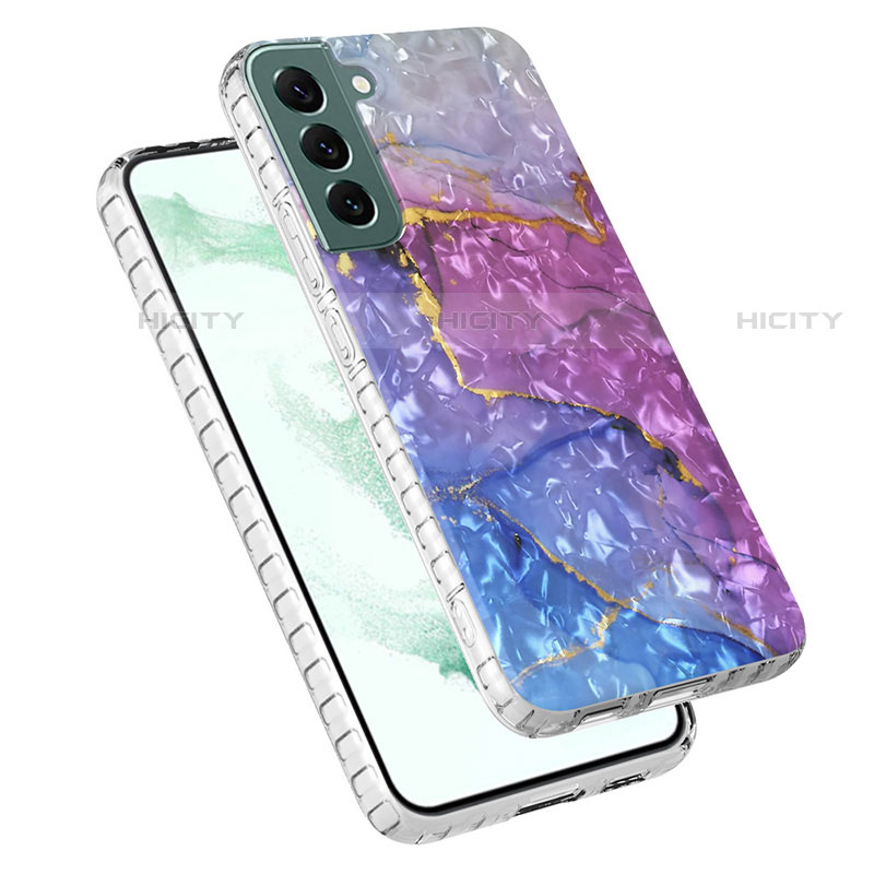 Handyhülle Silikon Hülle Gummi Schutzhülle Flexible Modisch Muster Y07B für Samsung Galaxy S23 5G