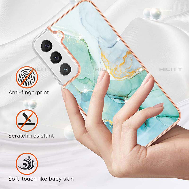 Handyhülle Silikon Hülle Gummi Schutzhülle Flexible Modisch Muster Y11B für Samsung Galaxy S23 5G groß