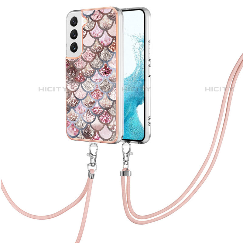 Handyhülle Silikon Hülle Gummi Schutzhülle Flexible Modisch Muster Y20B für Samsung Galaxy S22 5G