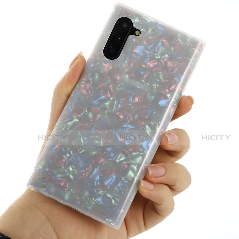 Handyhülle Silikon Hülle Gummi Schutzhülle Modisch Muster D01 für Samsung Galaxy Note 10 5G