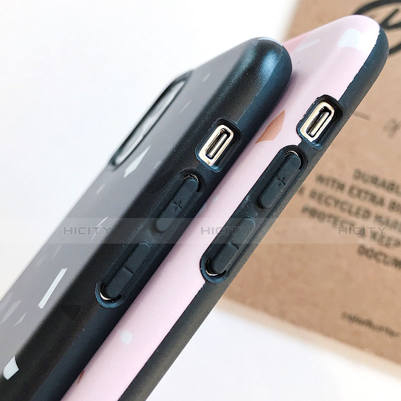 Handyhülle Silikon Hülle Gummi Schutzhülle Modisch Muster S12 für Apple iPhone 11 Pro Max groß