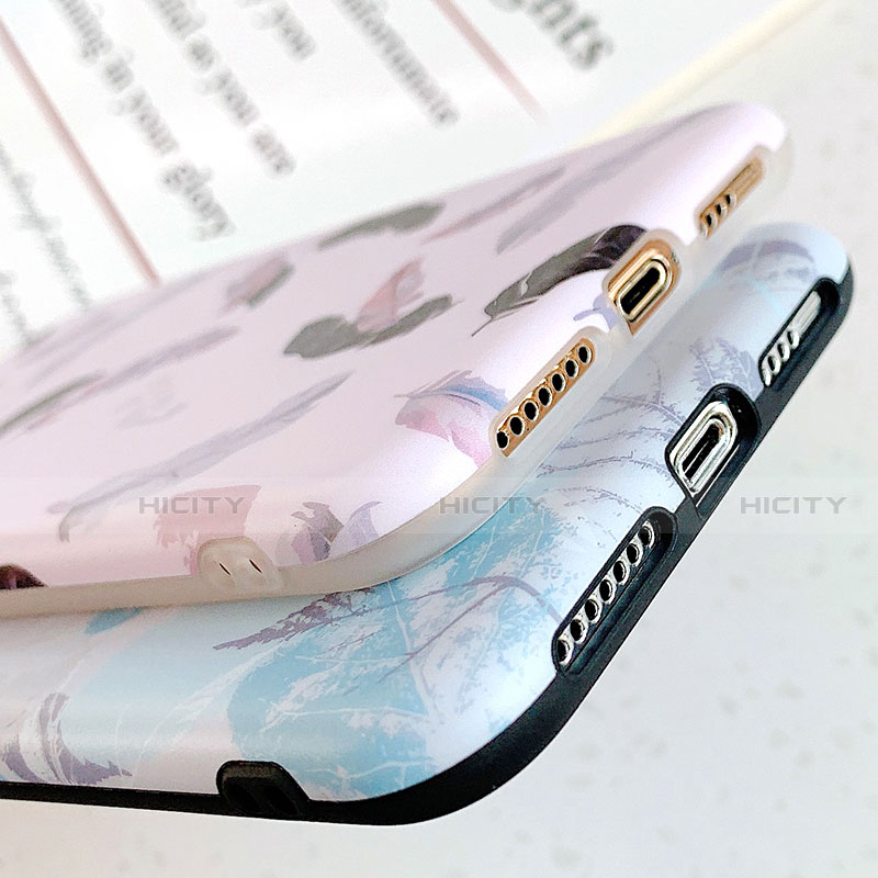 Handyhülle Silikon Hülle Gummi Schutzhülle Modisch Muster S15 für Apple iPhone 11 groß