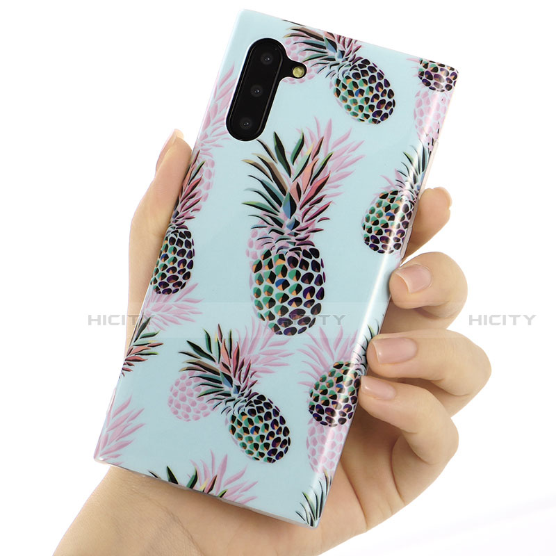 Handyhülle Silikon Hülle Gummi Schutzhülle Obst S01 für Samsung Galaxy Note 10