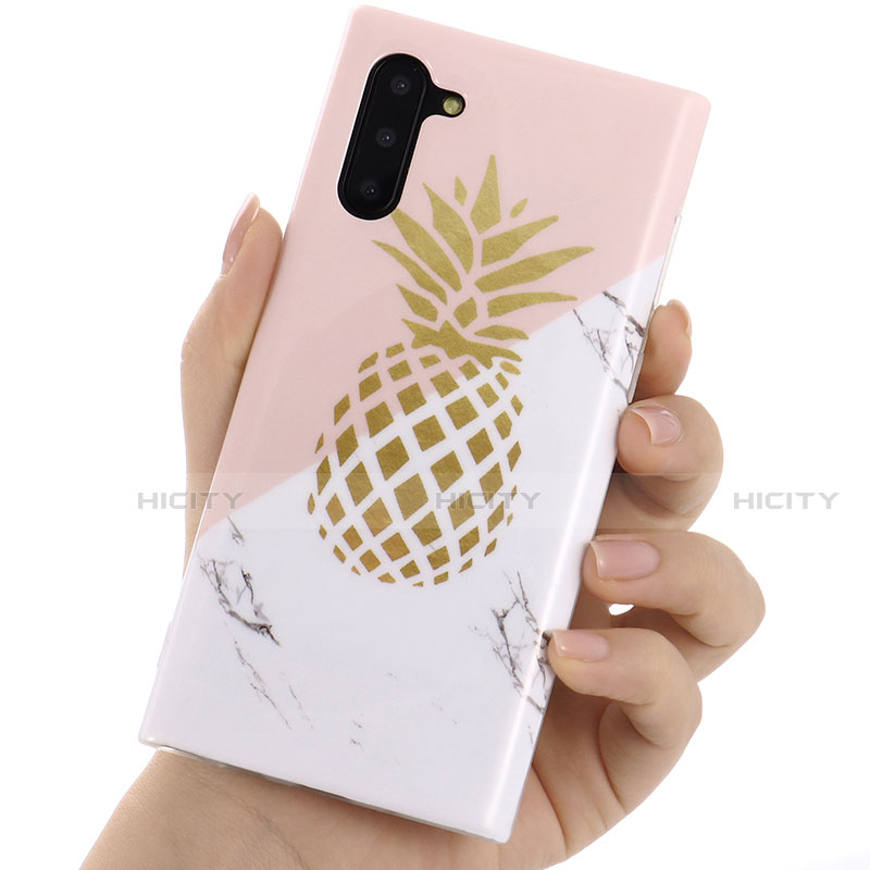 Handyhülle Silikon Hülle Gummi Schutzhülle Obst S01 für Samsung Galaxy Note 10