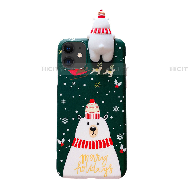 Handyhülle Silikon Hülle Gummi Schutzhülle Weihnachten C02 für Apple iPhone 11 groß