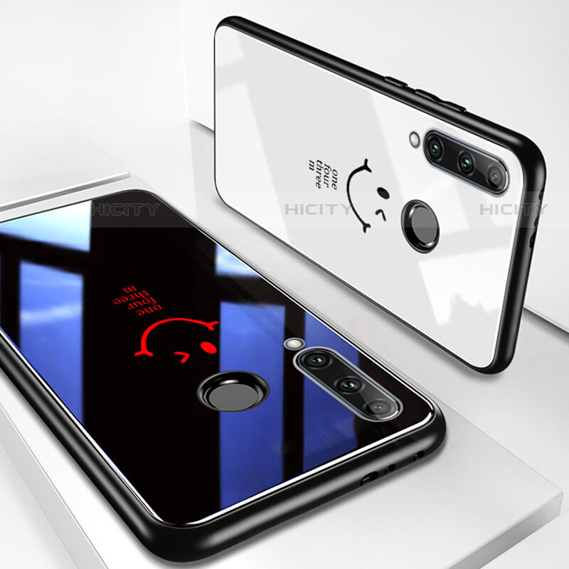 Handyhülle Silikon Hülle Rahmen Schutzhülle Spiegel Modisch Muster für Huawei Honor 20i