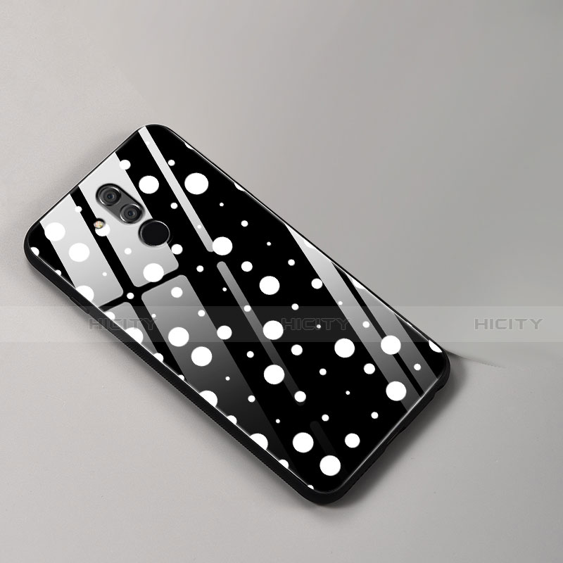 Handyhülle Silikon Hülle Rahmen Schutzhülle Spiegel Modisch Muster für Huawei Mate 20 Lite groß