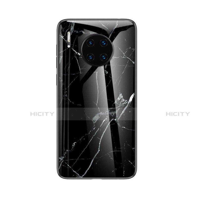 Handyhülle Silikon Hülle Rahmen Schutzhülle Spiegel Modisch Muster für Huawei Mate 30E Pro 5G