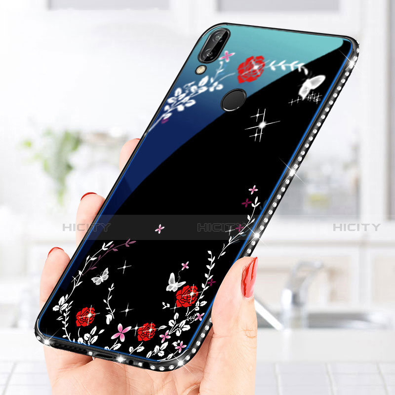 Handyhülle Silikon Hülle Rahmen Schutzhülle Spiegel Modisch Muster für Huawei Nova 3e