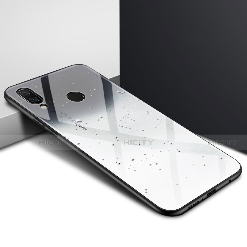 Handyhülle Silikon Hülle Rahmen Schutzhülle Spiegel Modisch Muster für Huawei Nova 3i groß