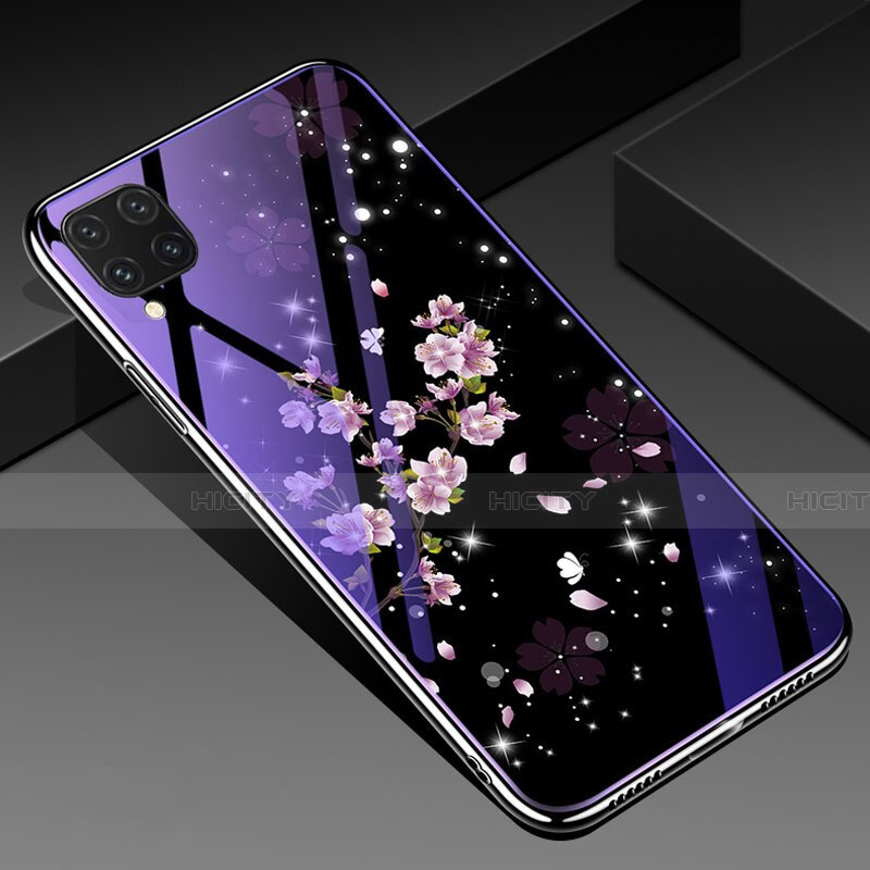 Handyhülle Silikon Hülle Rahmen Schutzhülle Spiegel Modisch Muster für Huawei Nova 7i