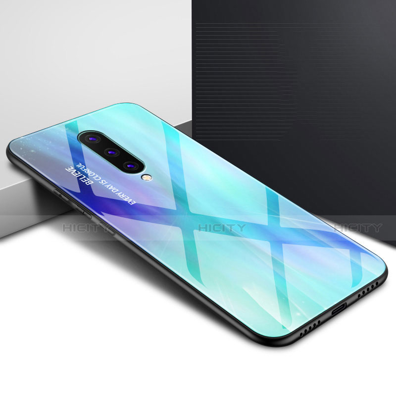 Handyhülle Silikon Hülle Rahmen Schutzhülle Spiegel Modisch Muster für OnePlus 8