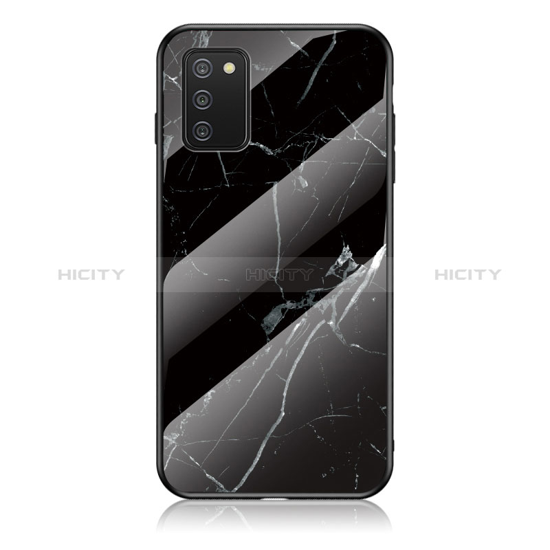 Handyhülle Silikon Hülle Rahmen Schutzhülle Spiegel Modisch Muster für Samsung Galaxy A02s