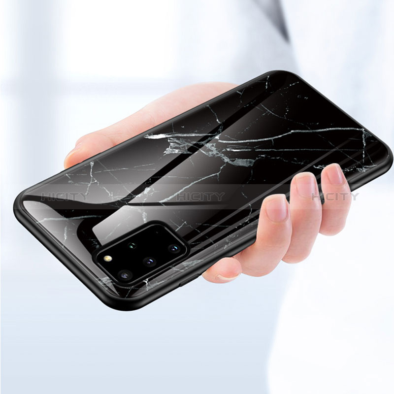 Handyhülle Silikon Hülle Rahmen Schutzhülle Spiegel Modisch Muster für Samsung Galaxy S20 Plus 5G