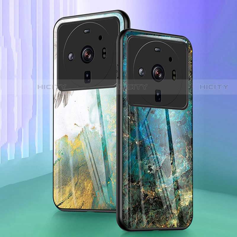 Handyhülle Silikon Hülle Rahmen Schutzhülle Spiegel Modisch Muster für Xiaomi Mi 12 Ultra 5G