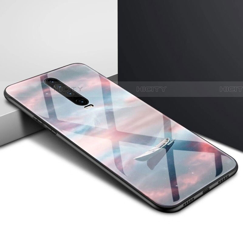 Handyhülle Silikon Hülle Rahmen Schutzhülle Spiegel Modisch Muster für Xiaomi Poco X2