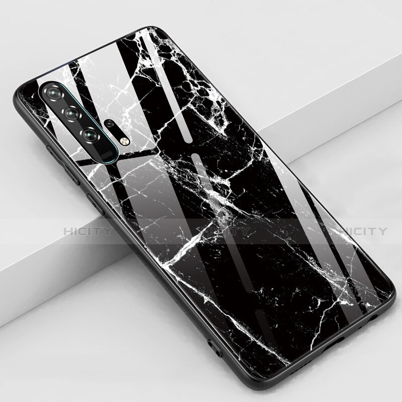 Handyhülle Silikon Hülle Rahmen Schutzhülle Spiegel Modisch Muster K01 für Huawei Honor 20 Pro