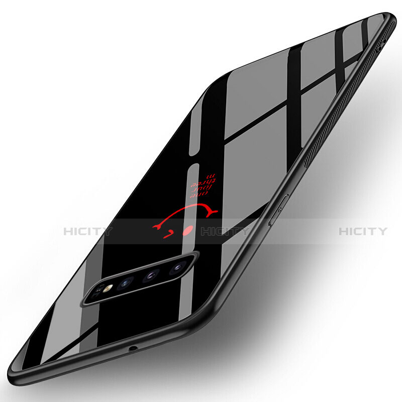 Handyhülle Silikon Hülle Rahmen Schutzhülle Spiegel Modisch Muster K01 für Samsung Galaxy S10 5G groß