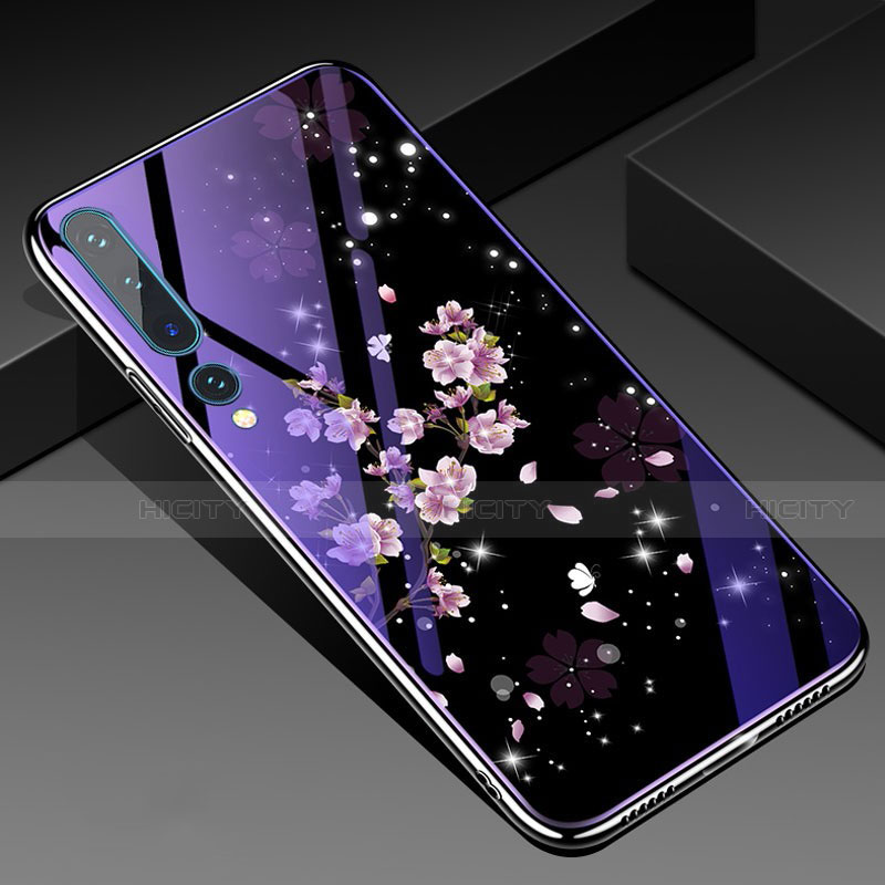 Handyhülle Silikon Hülle Rahmen Schutzhülle Spiegel Modisch Muster K01 für Xiaomi Mi 10 groß