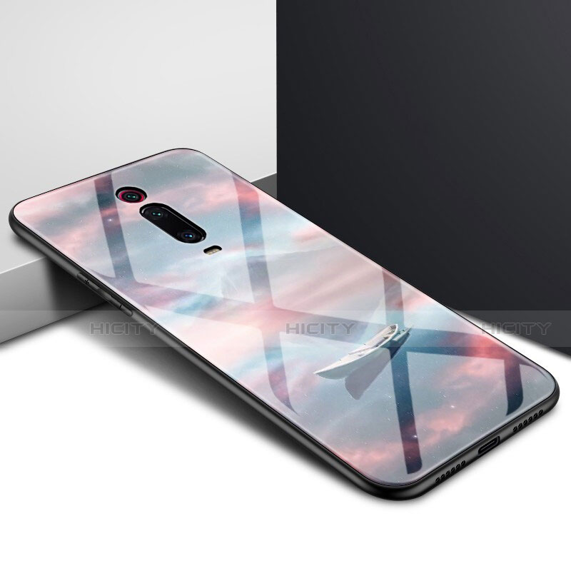 Handyhülle Silikon Hülle Rahmen Schutzhülle Spiegel Modisch Muster K04 für Xiaomi Redmi K20