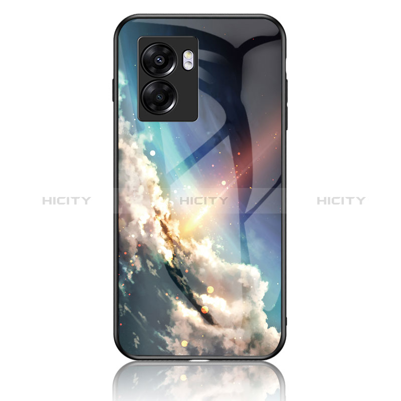 Handyhülle Silikon Hülle Rahmen Schutzhülle Spiegel Modisch Muster LS1 für Realme Narzo 50 5G Plusfarbig