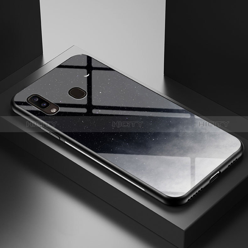 Handyhülle Silikon Hülle Rahmen Schutzhülle Spiegel Modisch Muster LS1 für Samsung Galaxy A20e
