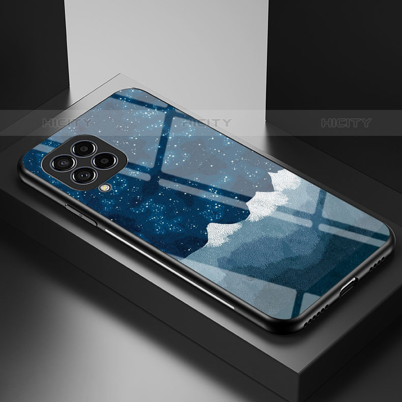 Handyhülle Silikon Hülle Rahmen Schutzhülle Spiegel Modisch Muster LS1 für Samsung Galaxy M33 5G