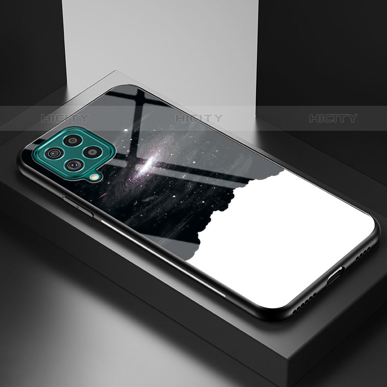 Handyhülle Silikon Hülle Rahmen Schutzhülle Spiegel Modisch Muster LS1 für Samsung Galaxy M62 4G