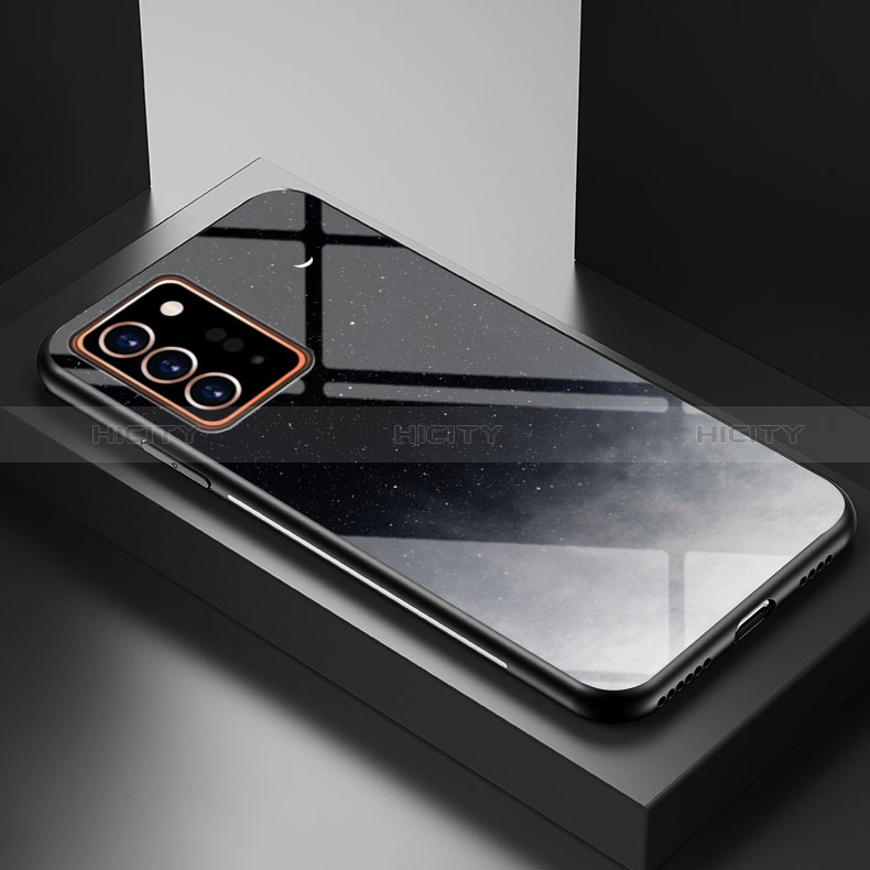 Handyhülle Silikon Hülle Rahmen Schutzhülle Spiegel Modisch Muster LS1 für Samsung Galaxy Note 20 Ultra 5G