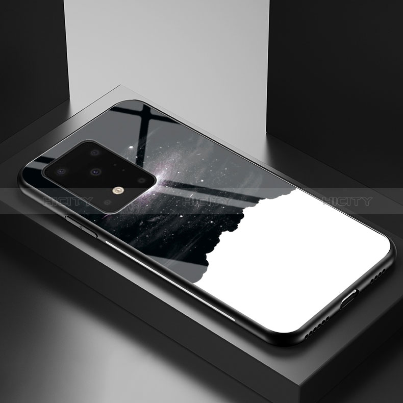 Handyhülle Silikon Hülle Rahmen Schutzhülle Spiegel Modisch Muster LS1 für Samsung Galaxy S20 Plus 5G