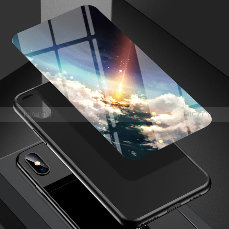 Handyhülle Silikon Hülle Rahmen Schutzhülle Spiegel Modisch Muster LS1 für Xiaomi Mi 10T 5G