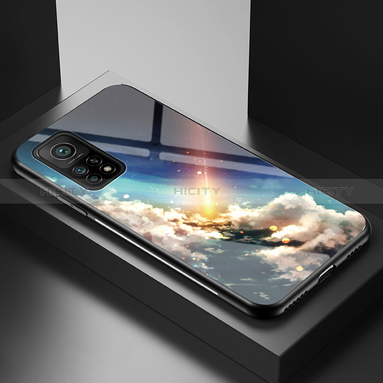 Handyhülle Silikon Hülle Rahmen Schutzhülle Spiegel Modisch Muster LS1 für Xiaomi Mi 10T 5G