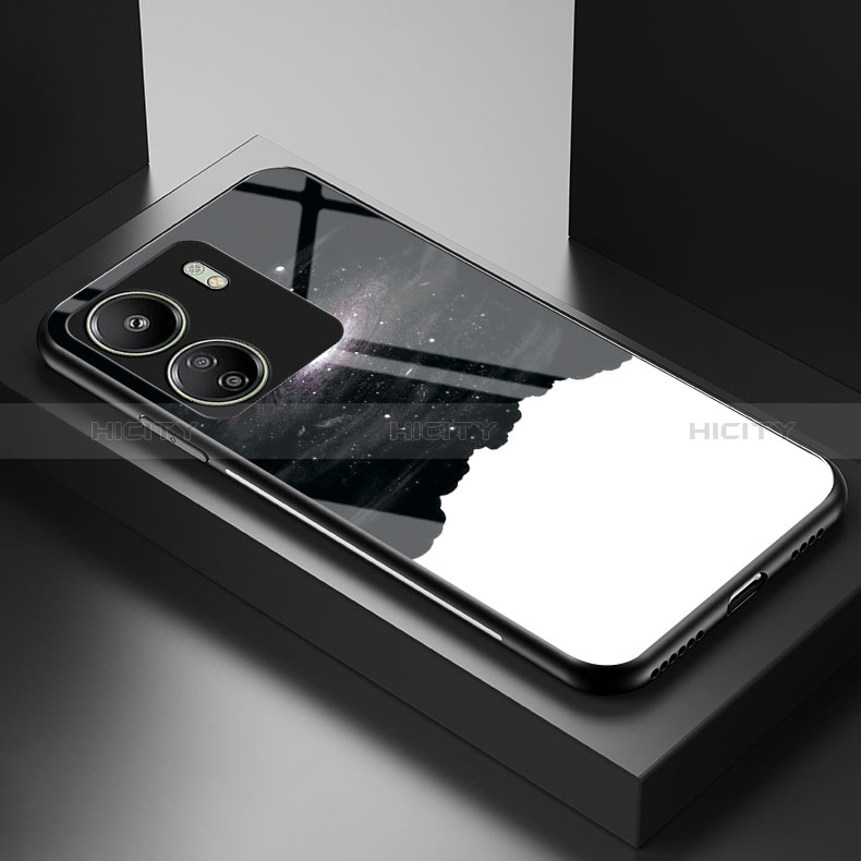 Handyhülle Silikon Hülle Rahmen Schutzhülle Spiegel Modisch Muster LS2 für Xiaomi Redmi 13C