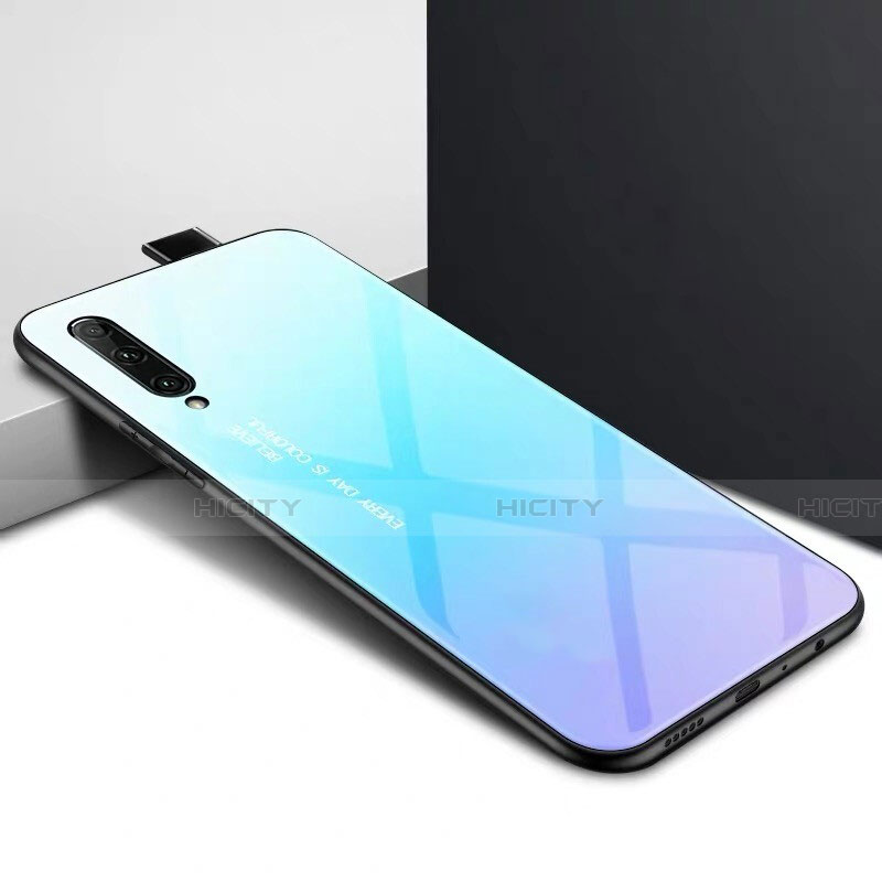 Handyhülle Silikon Hülle Rahmen Schutzhülle Spiegel Modisch Muster S01 für Huawei Honor 9X Pro