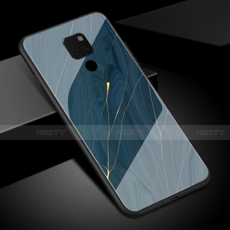 Handyhülle Silikon Hülle Rahmen Schutzhülle Spiegel Modisch Muster S01 für Huawei Mate 20 groß